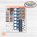 Patterned Boho Sticker Kit | Hobonichi Weeks Weekly Planner Kit Stickers | Katie | KIT-414-F