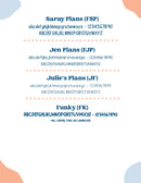 Custom Header Script Sticker | Choose Your Font | Planner Stickers ** 1 word/phrase per sheet*** | customheader