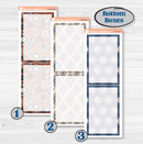 Patterned Boho Sticker Kit | A5 Daily Duo Planner Kit Stickers | Katie | KIT-414-L