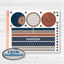 Patterned Boho Sticker Kit | A5 Plum Monthly & Dashboard Planner Kit Stickers | Katie | KIT-414-S