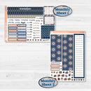 Patterned Boho Sticker Kit | A5 Plum Monthly & Dashboard Planner Kit Stickers | Katie | KIT-414-S