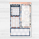 Patterned Boho Sticker Kit | A5 Erin Condren Monthly Dashboard Sticker Kit | 2025-2026 Planners | Katie | KIT-414-VA