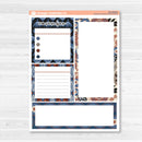 Patterned Boho Sticker Kit | 7x9 Erin Condren Life Planner Monthly Dashboard Sticker Kit | 2025-2026 Planners | Katie | KIT-414-WA