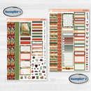 Watercolor Autumn Kit | Weekly Sticker Kit for Vertical Planners like Erin Condren | Crackle | KIT-415-A