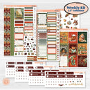Watercolor Autumn Kit | Weekly Sticker Kit for Vertical Planners like Erin Condren | Crackle | KIT-415-A