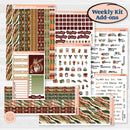 Watercolor Autumn Kit | Weekly Add-On Planner Kit Stickers | Crackle | KIT-415-B