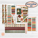 Watercolor Autumn Kit | Journaling Kit Planner Stickers | Crackle | KIT-415-D