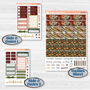 Watercolor Autumn Kit | Hobonichi Cousin Weekly & Daily Planner Kit Stickers | Crackle | KIT-415-E