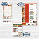 Watercolor Autumn Kit | 7x9 Erin Condren Daily Duo Planner Kit Stickers | Crackle | KIT-415-M