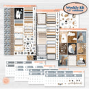 Woodland Winter Animals Kit | Weekly Sticker Kit for Vertical Planners like Erin Condren | Chill Out | KIT-417-A