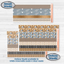 Woodland Winter Animals Kit | Weekly Add-On Planner Kit Stickers | Chill Out | KIT-417-B