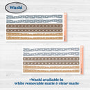 Woodland Winter Animals Kit | Journaling Kit Planner Stickers | Chill Out | KIT-417-D