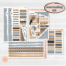 Woodland Winter Animals Kit | Journaling Kit Planner Stickers | Chill Out | KIT-417-D