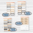 Woodland Winter Animals Kit | Hobonichi Cousin Weekly & Daily Planner Kit Stickers | Chill Out | KIT-417-E