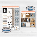 Woodland Winter Animals Kit | Hobonichi Cousin Weekly & Daily Planner Kit Stickers | Chill Out | KIT-417-E