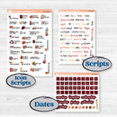 Thanksgiving Autumn Kit | Weekly Add-On Planner Kit Stickers | Gobble | KIT-413-B