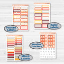 Thanksgiving Autumn Kit | Hobonichi Cousin Weekly & Daily Planner Kit Stickers | Gobble | KIT-413-E