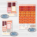 Thanksgiving Autumn Kit | Hobonichi Cousin Weekly & Daily Planner Kit Stickers | Gobble | KIT-413-E