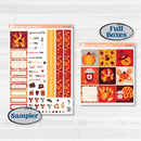 Thanksgiving Autumn Kit | Hobonichi Cousin Weekly & Daily Planner Kit Stickers | Gobble | KIT-413-E