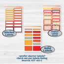 Thanksgiving Autumn Kit | A5 Compact Vertical Planner Kit Stickers for Erin Condren | Gobble | KIT-413-G