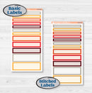 Thanksgiving Autumn Kit | 7x9 Compact Vertical Planner Kit Stickers | Gobble | KIT-413-H