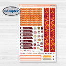 Thanksgiving Autumn Kit | 7x9 Compact Vertical Planner Kit Stickers | Gobble | KIT-413-H