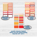 Thanksgiving Autumn Kit | 7x9 Erin Condren Daily Duo Planner Kit Stickers | Gobble | KIT-413-M