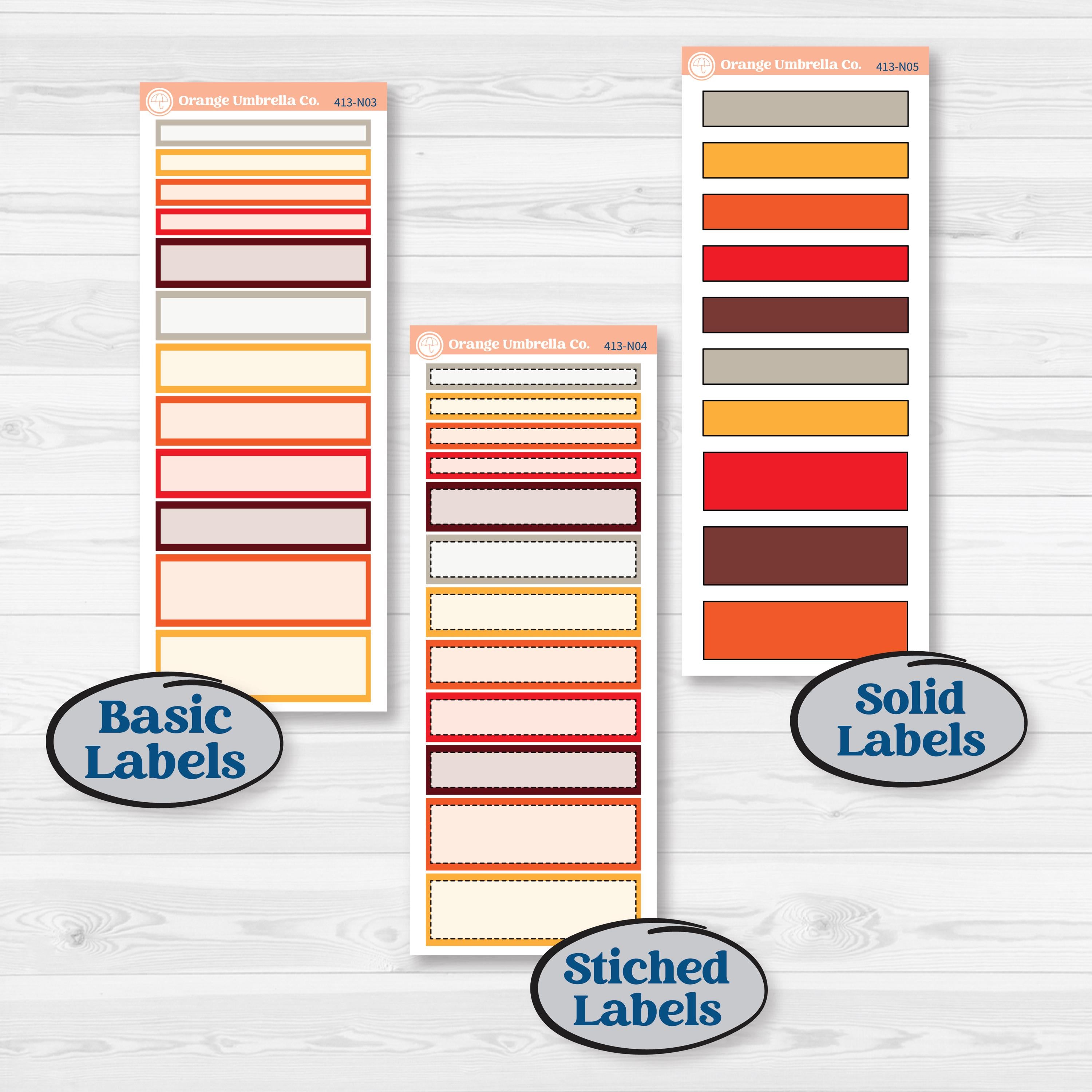 Thanksgiving Autumn Kit | A5 Plum Daily Planner Kit Stickers | Thanksgiving Autumn Kit | KIT-413-N
