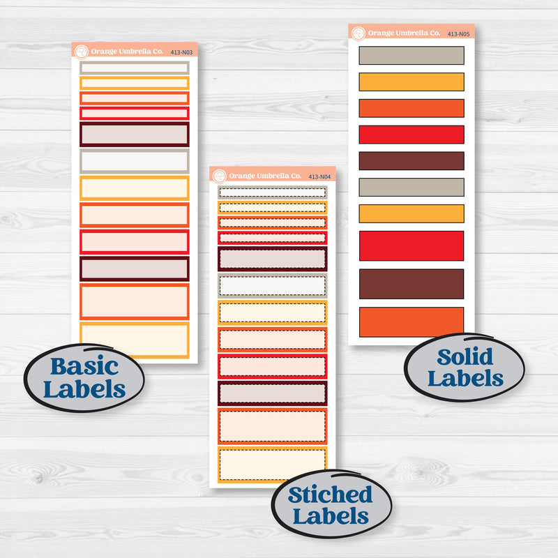 Thanksgiving Autumn Kit | A5 Plum Daily Planner Kit Stickers | Thanksgiving Autumn Kit | KIT-413-N
