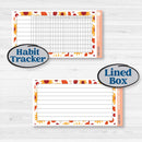Thanksgiving Autumn Kit | A5 Erin Condren Monthly & Dashboard Sticker Kit | 2024-2025 Planners | Gobble | KIT-413-V