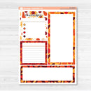 202Thanksgiving Autumn Kit5Draft | 7x9 Erin Condren Life Planner Monthly Dashboard Sticker Kit | 2025-2026 Planners | Gobble | KIT-413-WA