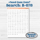 Patterned Boho Sticker Kit | Hobonichi Cousin Weekly & Daily Planner Kit Stickers | Katie | KIT-414-E