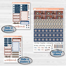 Patterned Boho Sticker Kit | Hobonichi Cousin Weekly & Daily Planner Kit Stickers | Katie | KIT-414-E