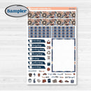 Patterned Boho Sticker Kit | A5 Compact Vertical Planner Kit Stickers for Erin Condren | Katie | KIT-414-G