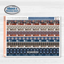 Patterned Boho Sticker Kit | Laurel Denise Pop-Up Planner Kit Stickers | Katie | KIT-414-RA