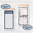 Patterned Boho Sticker Kit | A5 Erin Condren Monthly & Dashboard Sticker Kit | 2024-2025 Planners | Katie | KIT-414-V
