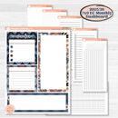 Patterned Boho Sticker Kit | 7x9 Erin Condren Life Planner Monthly Dashboard Sticker Kit | 2025-2026 Planners | Katie | KIT-414-WA