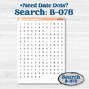 Watercolor Autumn Kit | A5 Compact Vertical Planner Kit Stickers for Erin Condren | Crackle | KIT-415-G