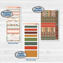 Watercolor Autumn Kit | 7x9 Erin Condren Daily Duo Planner Kit Stickers | Crackle | KIT-415-M