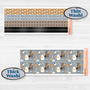 Woodland Winter Animals Kit | Weekly Add-On Planner Kit Stickers | Chill Out | KIT-417-B