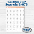 Woodland Winter Animals Kit | Hobonichi Cousin Weekly & Daily Planner Kit Stickers | Chill Out | KIT-417-E