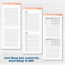 Woodland Winter Animals Kit | 7x9 Compact Vertical Planner Kit Stickers | Chill Out | KIT-417-H