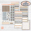 Woodland Winter Animals Kit | 7x9 Compact Vertical Planner Kit Stickers | Chill Out | KIT-417-H