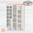 Woodland Winter Animals Kit | Freestyle Kit Any Planner Kit Stickers | Chill Out | KIT-417-K