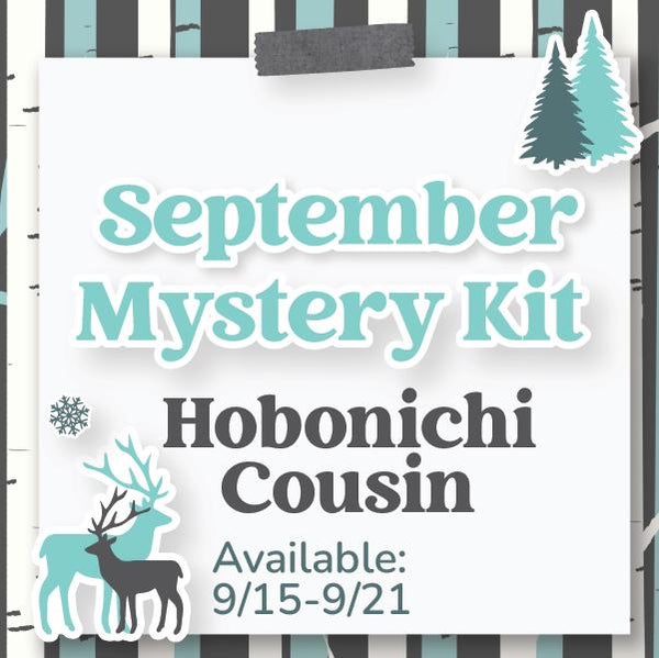 Winter Retreat | Hobonichi Cousin Weekly & Daily Planner Kit Stickers | September Mystery Kit | KIT-MK42-E
