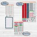 Playful Winter Kit | A5 Daily Duo Planner Kit Stickers | Jingle | KIT-418-L
