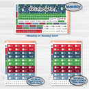 Playful Winter Kit | Laurel Denise Standard Vertical & Horizontal Planner Kit Stickers | Jingle | KIT-418-Q