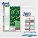 Playful Winter Kit | Laurel Denise Softbound Monthly Planner Sticker Kit | Vertical & Horizontal | Jingle | KIT-418-QA