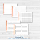 Playful Winter Kit | A5 Erin Condren Monthly Dashboard Sticker Kit | 2025-2026 Planners | Jingle | KIT-418-VA