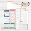 Playful Winter Kit | A5 Erin Condren Monthly Dashboard Sticker Kit | 2025-2026 Planners | Jingle | KIT-418-VA